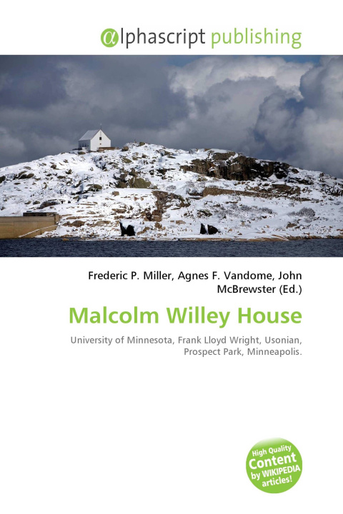 Kniha Malcolm Willey House Agnes F. Vandome