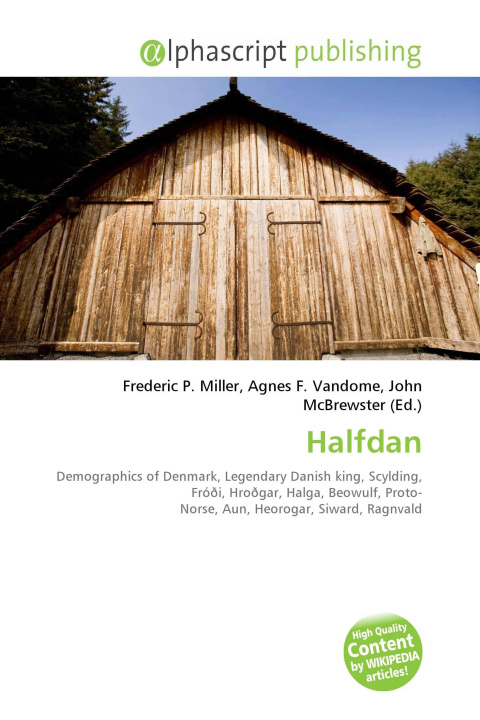 Knjiga Halfdan Agnes F. Vandome