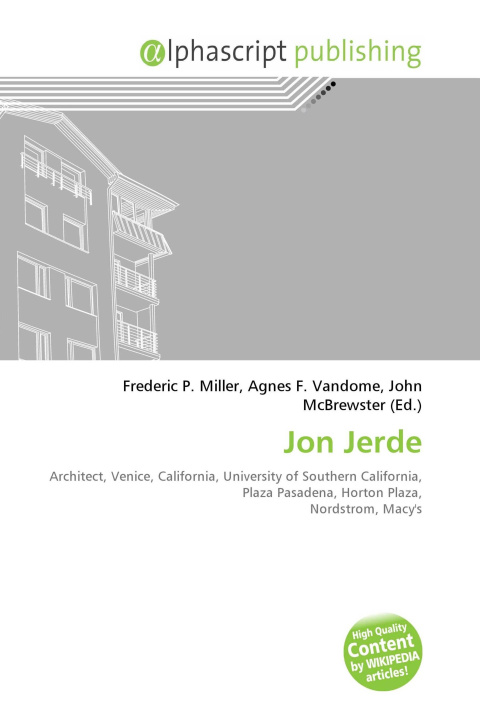 Kniha Jon Jerde Agnes F. Vandome