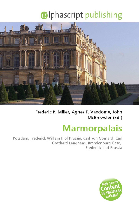 Kniha Marmorpalais Agnes F. Vandome