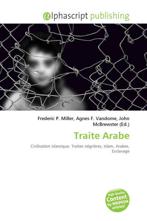 Kniha Traite Arabe Agnes F. Vandome