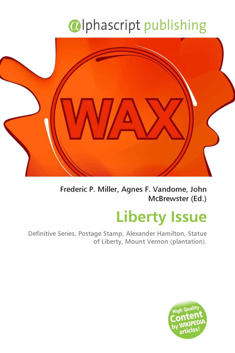 Kniha Liberty Issue Agnes F. Vandome