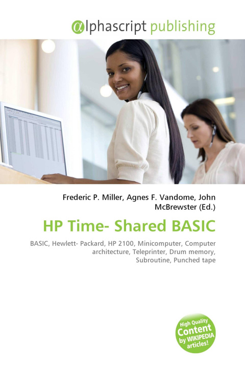 Kniha HP Time- Shared BASIC Agnes F. Vandome