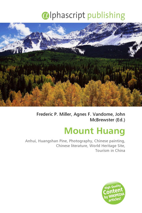 Kniha Mount Huang Agnes F. Vandome