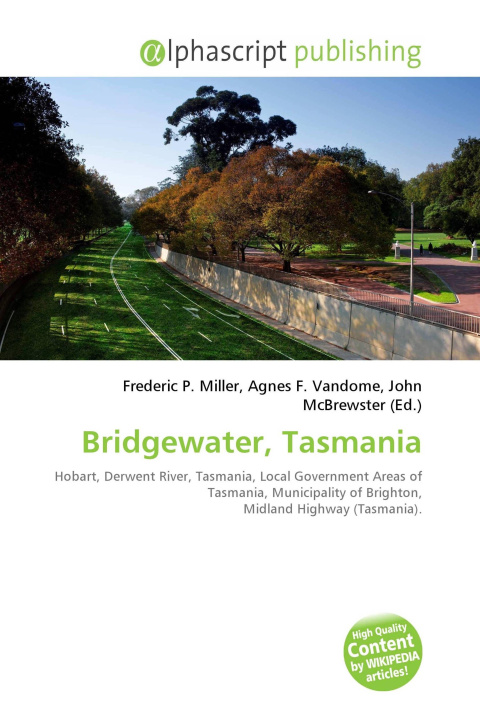 Kniha Bridgewater, Tasmania Agnes F. Vandome