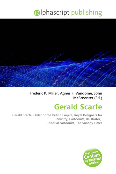 Kniha Gerald Scarfe Agnes F. Vandome