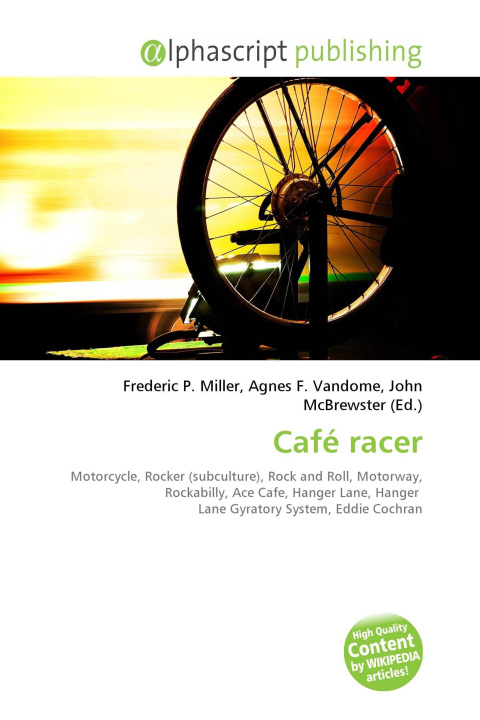 Kniha Café racer Agnes F. Vandome