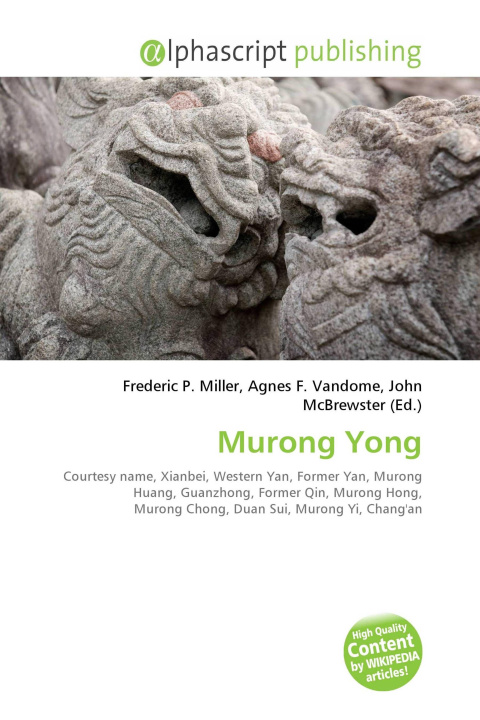 Kniha Murong Yong Agnes F. Vandome