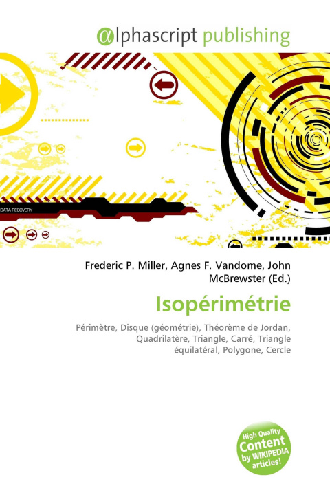 Kniha Isopérimétrie Agnes F. Vandome