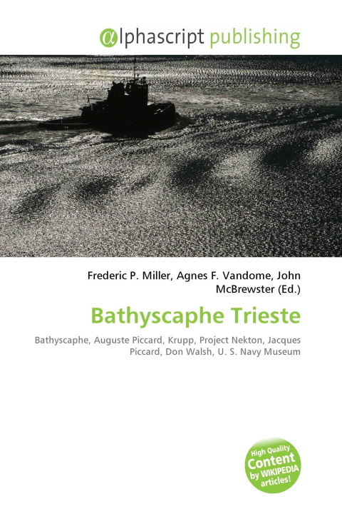 Kniha Bathyscaphe Trieste Agnes F. Vandome