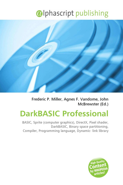 Knjiga DarkBASIC Professional Agnes F. Vandome