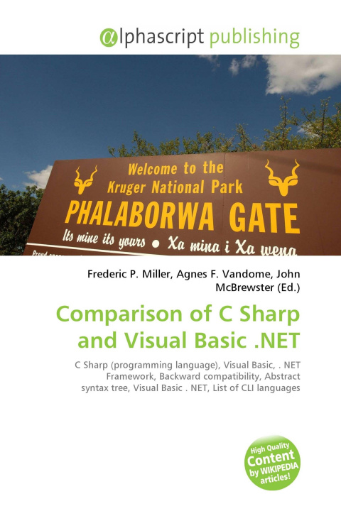 Kniha Comparison of C Sharp and Visual Basic .NET Agnes F. Vandome