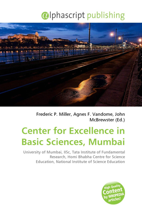 Kniha Center for Excellence in Basic Sciences, Mumbai Agnes F. Vandome