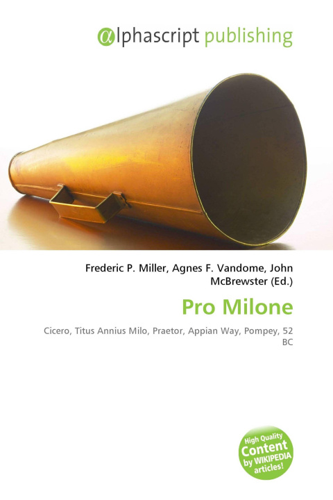 Kniha Pro Milone Agnes F. Vandome