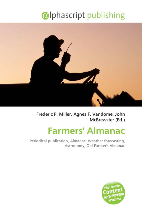 Kniha Farmers' Almanac Agnes F. Vandome