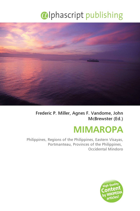 Kniha MIMAROPA Agnes F. Vandome