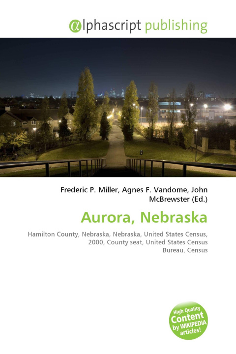 Kniha Aurora, Nebraska Agnes F. Vandome