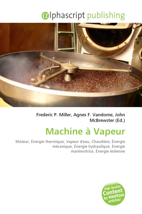 Kniha Machine à Vapeur Agnes F. Vandome