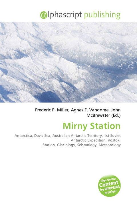 Kniha Mirny Station Agnes F. Vandome