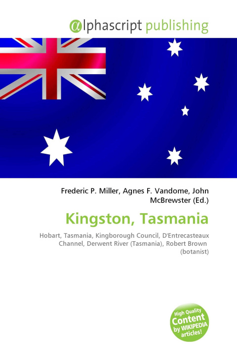 Knjiga Kingston, Tasmania Agnes F. Vandome