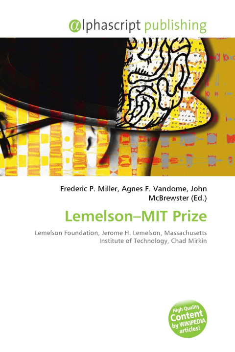 Kniha Lemelson-MIT Prize Agnes F. Vandome