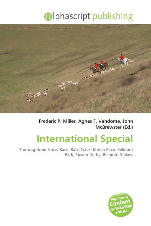 Kniha International Special Agnes F. Vandome