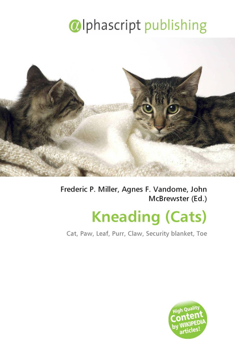 Kniha Kneading (Cats) Agnes F. Vandome