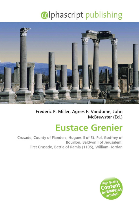 Kniha Eustace Grenier Agnes F. Vandome
