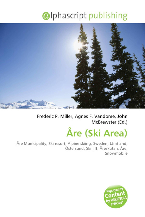 Knjiga Åre (Ski Area) Agnes F. Vandome
