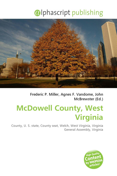Kniha McDowell County, West Virginia Agnes F. Vandome