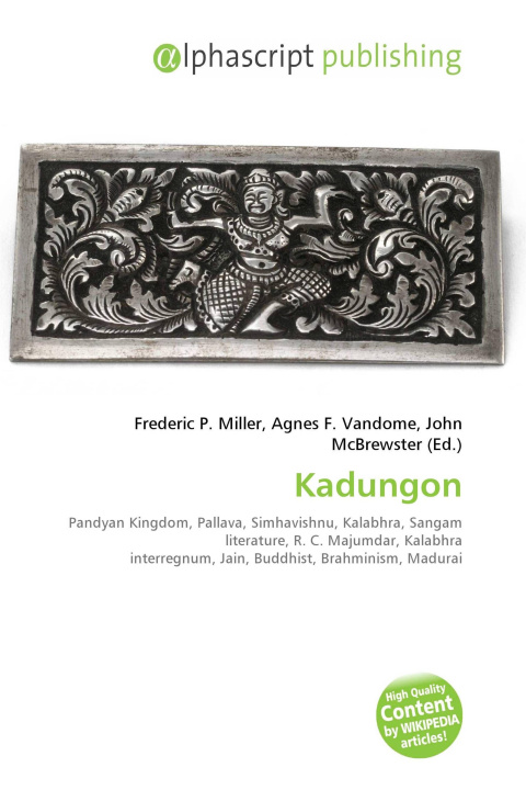 Kniha Kadungon Agnes F. Vandome