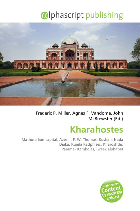 Kniha Kharahostes Agnes F. Vandome