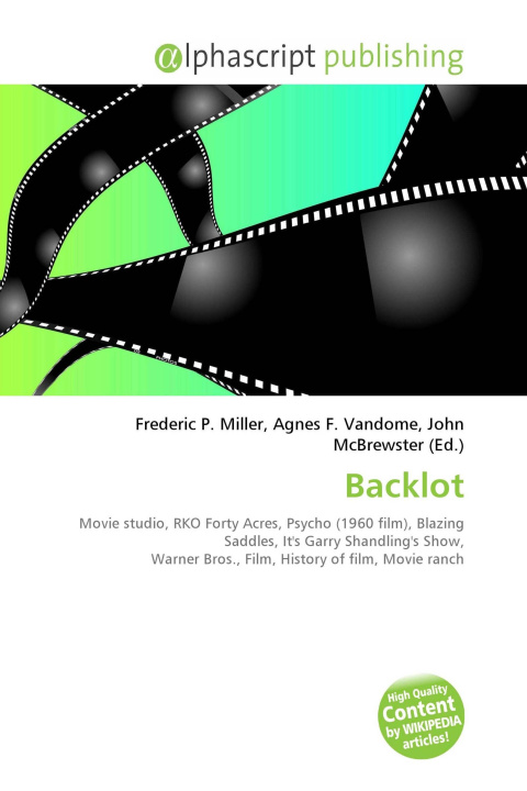 Kniha Backlot Agnes F. Vandome