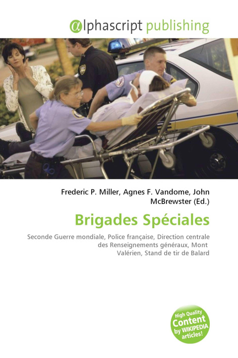 Kniha Brigades Spéciales Agnes F. Vandome