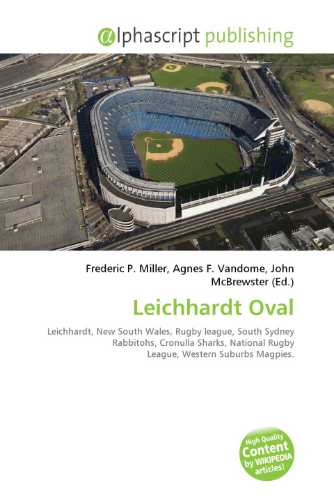 Kniha Leichhardt Oval Agnes F. Vandome
