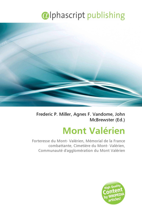 Kniha Mont Valérien Agnes F. Vandome