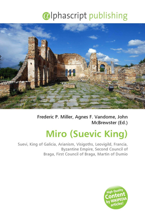 Kniha Miro (Suevic King) Agnes F. Vandome