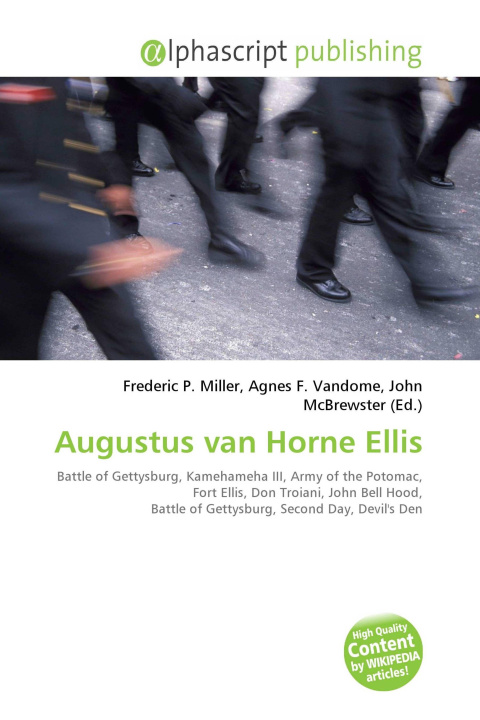 Kniha Augustus van Horne Ellis Agnes F. Vandome