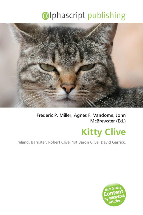 Kniha Kitty Clive Agnes F. Vandome