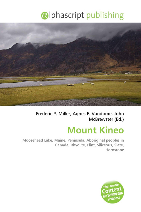 Kniha Mount Kineo Agnes F. Vandome