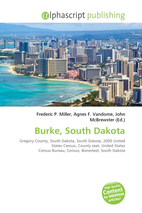 Kniha Burke, South Dakota Agnes F. Vandome