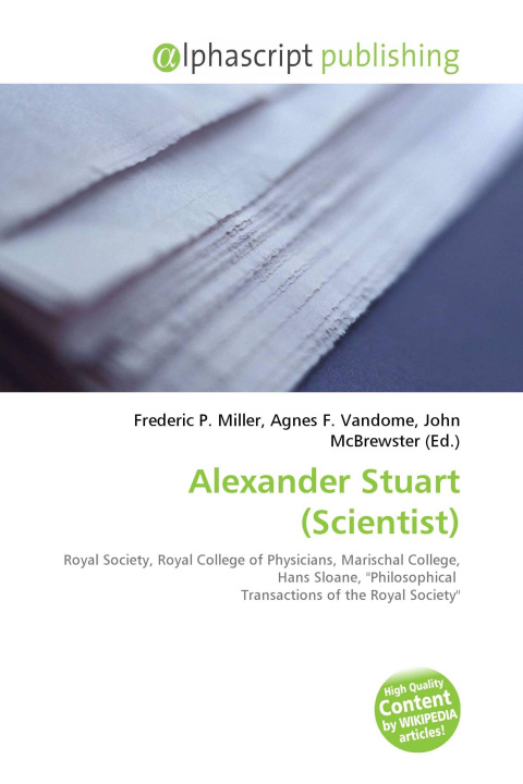 Kniha Alexander Stuart (Scientist) Agnes F. Vandome