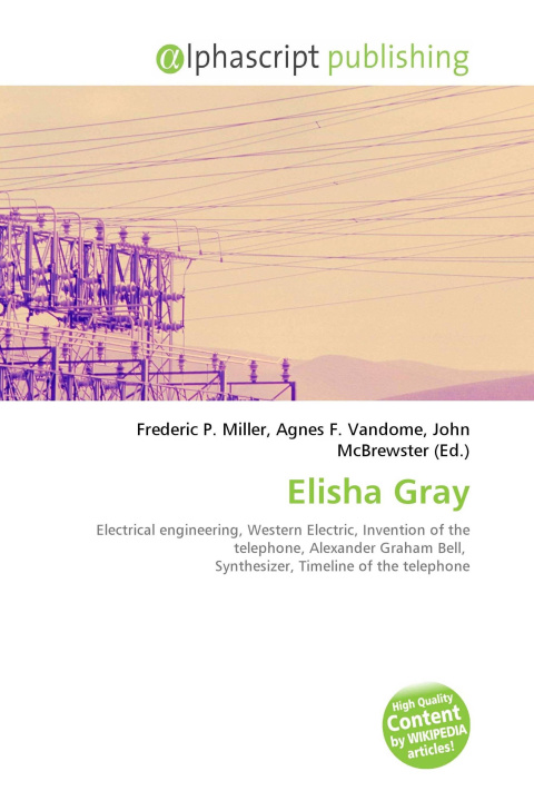 Kniha Elisha Gray Agnes F. Vandome