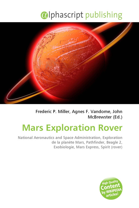 Kniha Mars Exploration Rover Agnes F. Vandome