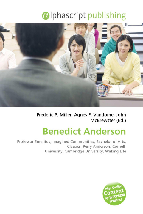 Kniha Benedict Anderson Agnes F. Vandome