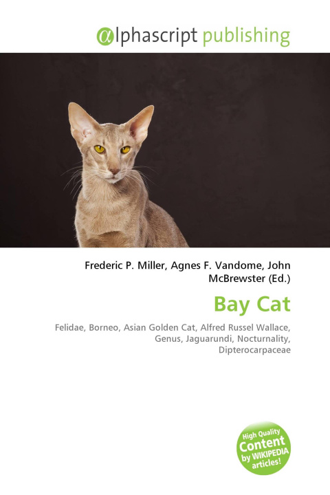 Knjiga Bay Cat Agnes F. Vandome