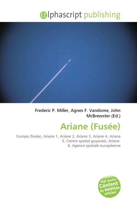 Kniha Ariane (Fusée) Agnes F. Vandome