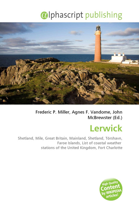 Kniha Lerwick Agnes F. Vandome
