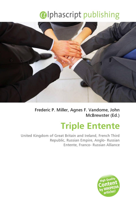 Kniha Triple Entente Agnes F. Vandome