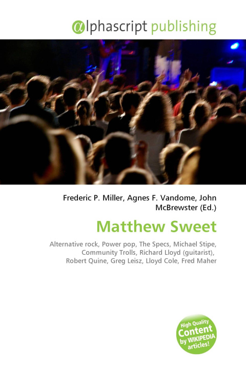 Kniha Matthew Sweet Agnes F. Vandome